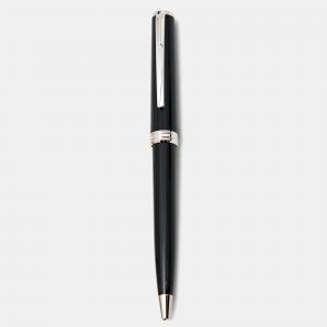 Pre Owned Montblanc PIX Black Resin Silver Tone Ballpoint Pen
