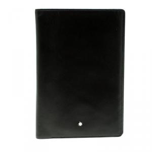 Montblanc Black Leather Wallet Organiser
