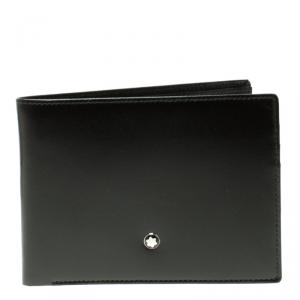 Montblanc Black Leather Miesterstuck Bifold Wallet