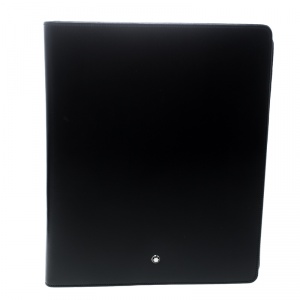 Montblanc Black Leather Medium Meisterstuck Notebook Organizer 