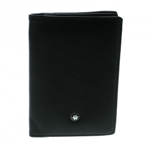 Montblanc Black Leather Business Card Holder