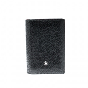 Montblanc Black Leather Business Card Holder