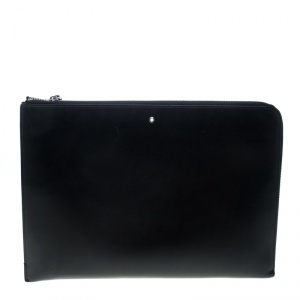 Montblanc Black Leather Document Case