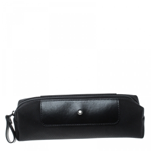 Pre Owned Montblanc Black Fabric Meisterstuck Pen Pouch