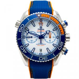 Omega Michael Phelps  Seamaster Planet Ocean Limited Edition 280 Steel Automatic Men'S Watch 45.5MM