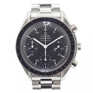 Omega Black Stainless Steel Speedmaster 3510.50 Men's Wristwatch 38MM