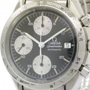 Omega Stainless Steel Speedmaster Men's Wristwatch 39MM