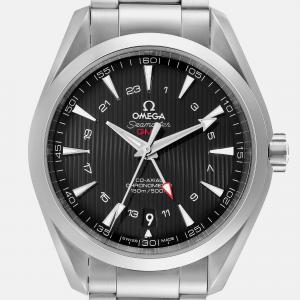 Omega Black Stainless Steel Seamaster Aqua Terra 231.10.43.22.01.001 Automatic Men's Wristwatch 43 mm