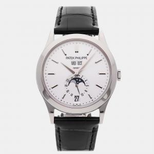 Pre-Owned Patek Philippe Complications Annual Calendar Moon Phases 5396G-011 38.5 mm
