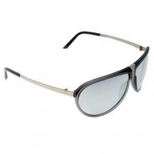 Porsche Design Grey/Silver P86BF Aviator Sunglasses 