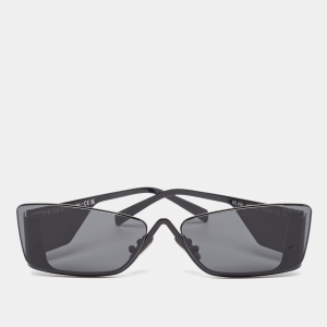 Prada Black SPR 59Z Runaway Shield Sunglasses