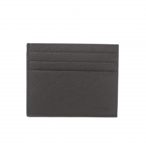 Prada Black Saffiano Leather Card Holder