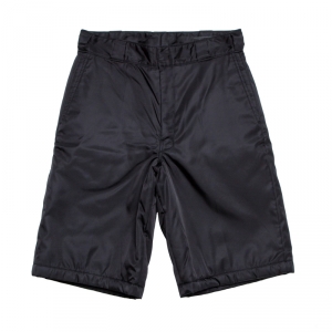 Prada Black Nylon Gabardine Bermuda Shorts M