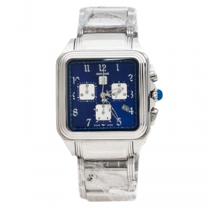 Roberto Cavalli Blue Stainless Steel Venom Men's Wristwatch 39 MM