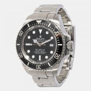 Pre Owned Rolex Black Stainless Steel Sea-Dweller Deepsea 116660 Automatic Men's Wristwatch 44 mm