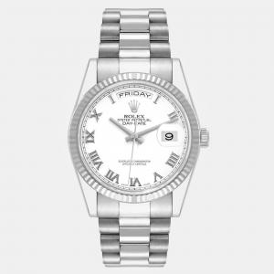 Rolex President Day-Date White Gold Men's Watch 118239 36 mm