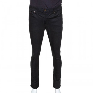 Saint Laurent Paris Black Denim Skinny Jeans M