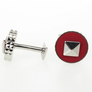 S.T. Dupont Paris Red Cufflinks 