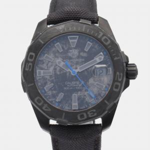 Tag Heuer Black Titanium Aquaracer WBD218C.FC6447 Automatic Men's Wristwatch 41 mm