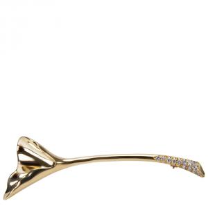 Tiffany & Co. 0.13 CTW Diamond 18K Yellow Gold Brooch 