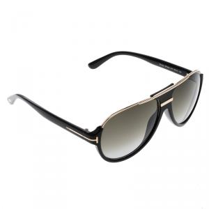 Tom Ford Black TF 334 Dimitry Aviator Sunglasses