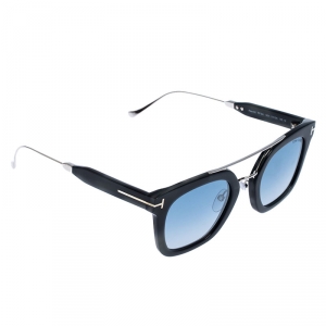 Tom Ford Ash Grey TF541 Alex-02 Square Sunglasses