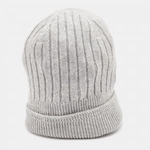 Pre Owned Tom Ford Heather Grey Cashmere Beanie M