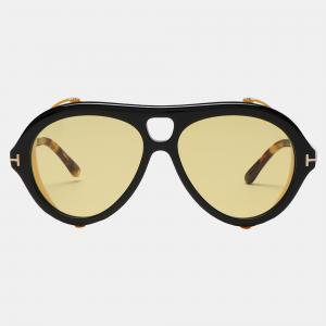 Pre Owned Tom Ford Yellow Sunglasses 60