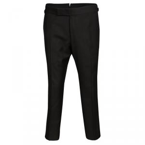Tom Ford Brown Wool Regular Fit Trousers L