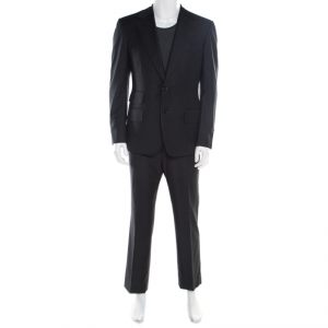 Tom Ford Grey Wool Tailored Suit L