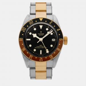 Tudor Black Stainless Steel Black Bay Automatic Men's Wristwatch 41 mm
