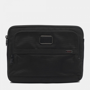TUMI Black Nylon Alpha 3 Laptop Sleeve