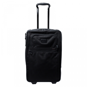 Pre Owned TUMI Black Nylon 2 Wheel Expandable II Carry On Luggage