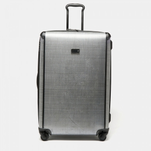 Pre Owned TUMI T-Graphite Tegris 4 Wheeled Tegra-Lite Extended Large Trip Packing Case Luggage