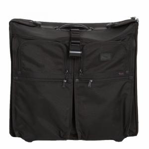 Tumi Black Nylon Carry On Garment Rolling Suitcase 55cm