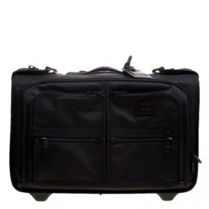 Tumi Black Ballistic Nylon 2 Wheeled Carry-on Alpha Garment Bag