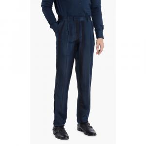 Versace Blue Gianni Stripes Trousers S (46)