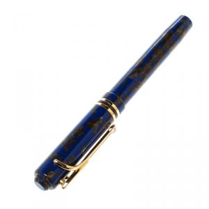 Visconti Blue R.M.S Titanic Limited Edition 1878 Fountain Pen, with 18 K Two Tone Gold Nib M