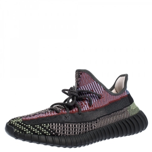 Yeezy Multicolor Yecheil Cotton Knit Boost 350 V2 Sneakers Size 46