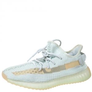 Pre Owned Yeezy x Adidas Antlia Cotton Knit Boost 350 V2 Static Sneakers Size 41.5