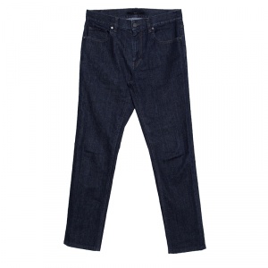 Z Zegna Indigo Dark Wash Classic Denim Slim Fit Jeans S