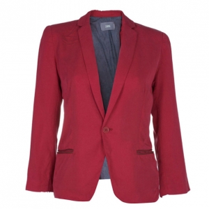 Zadig & Voltaire Red Casual Fitted Blazer XS