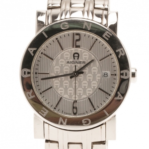 Aigner Cream Stainless Steel Cortina Men's Wristwatch 38MM