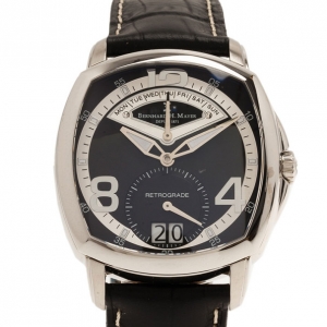 Bernhard H Mayer Black Stainless Steel B5103/CW Men's Wristwatch 42MM