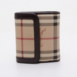 Burberry Small Check Wallet 