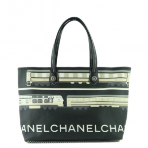Pre Owned Chanel Le Train Tote 
