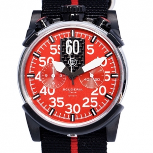 CT Scuderia Red Stainless Steel CS10106 Men's Wristwatch 46MM
