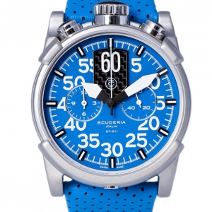 CT Scuderia Blue Stainless Steel CS10119 Men's Wristwatch 46MM
