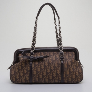 Pre Owned Dior Trotter Romantique Satchel