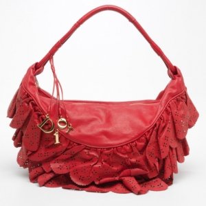 Pre Owned Dior Red Gypsy Hobo